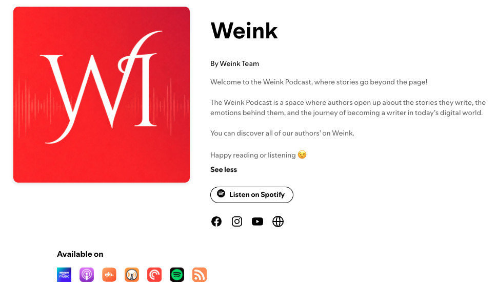 Weink Podcast on Spotify